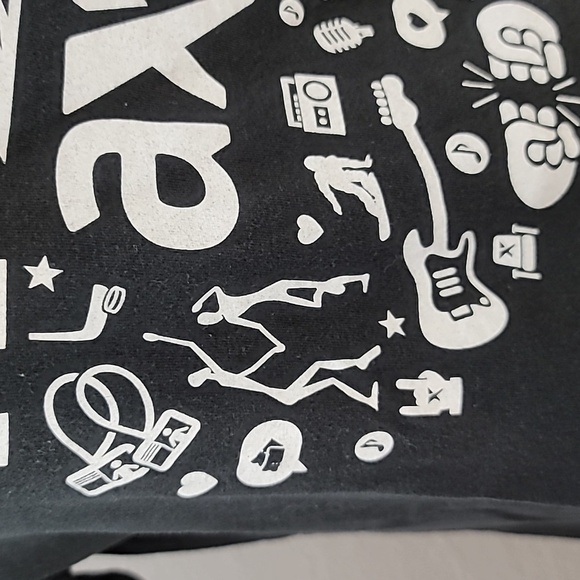 AXS Denver area black tee size large music concert mountains - Picture 1 of 10